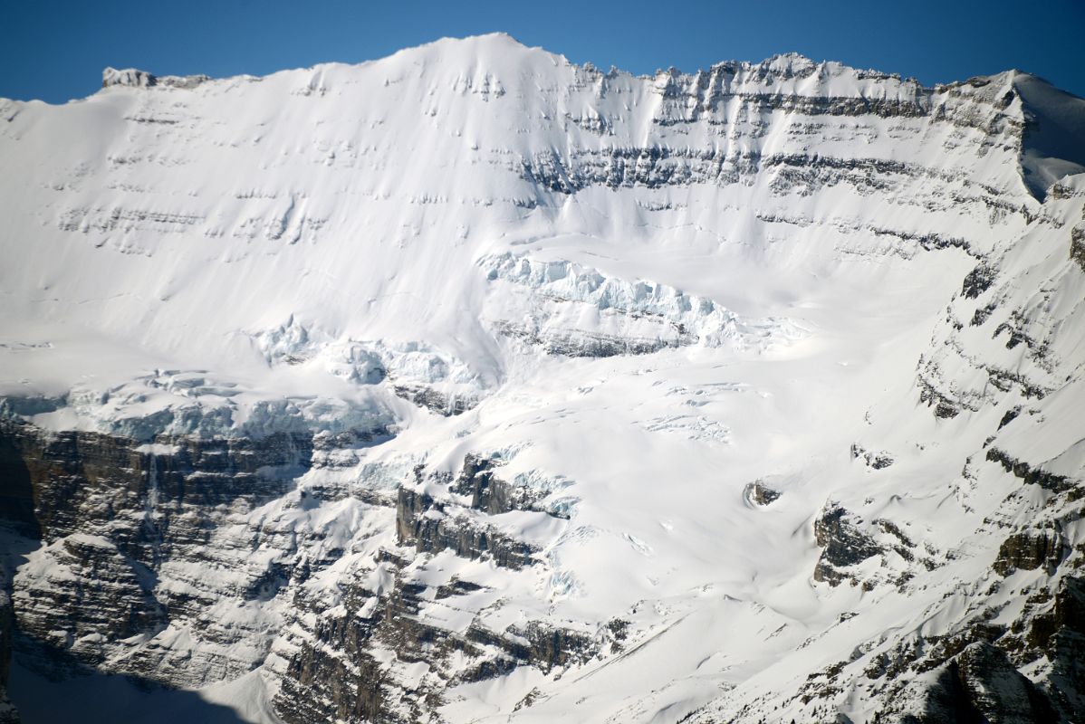 12C Mount Victoria Close Up From Lake Louise Ski Area